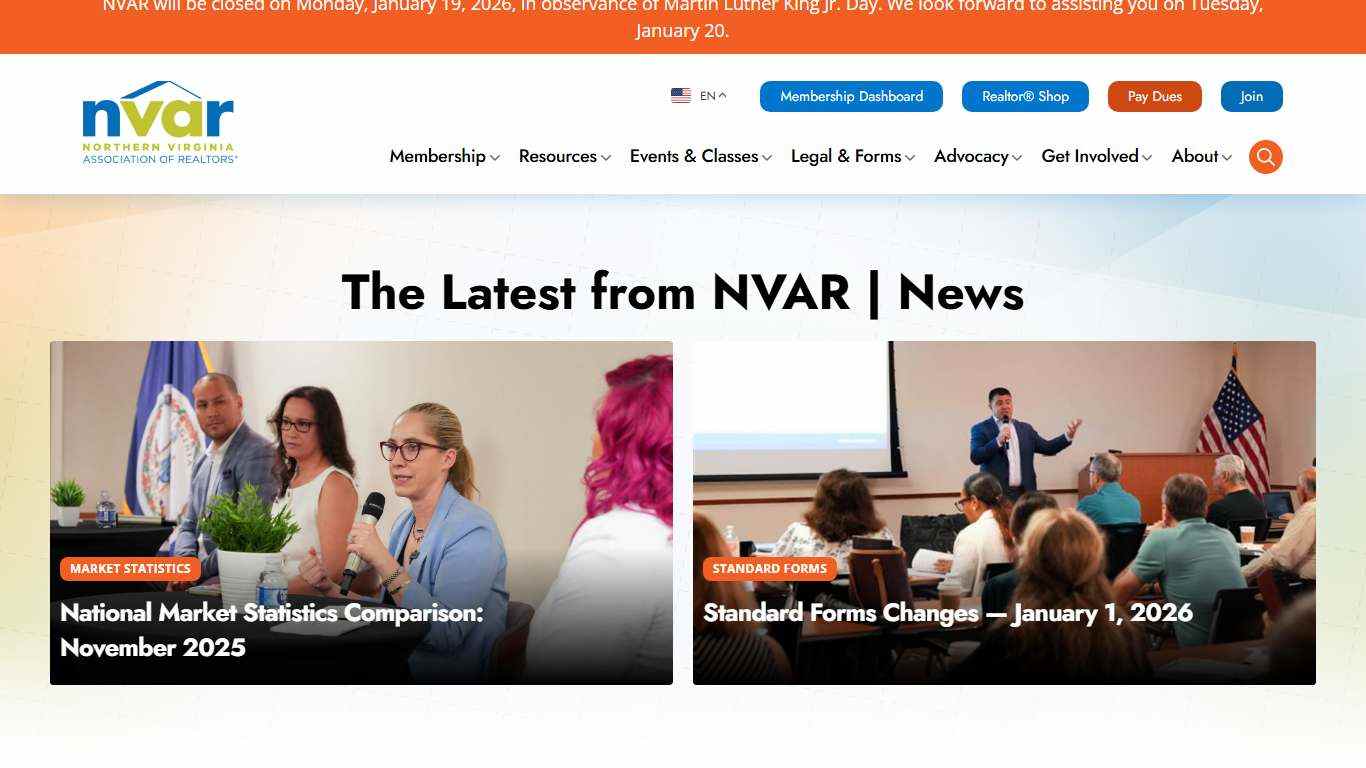 The Latest from NVAR | News - Northern Virginia Association of Realtors®